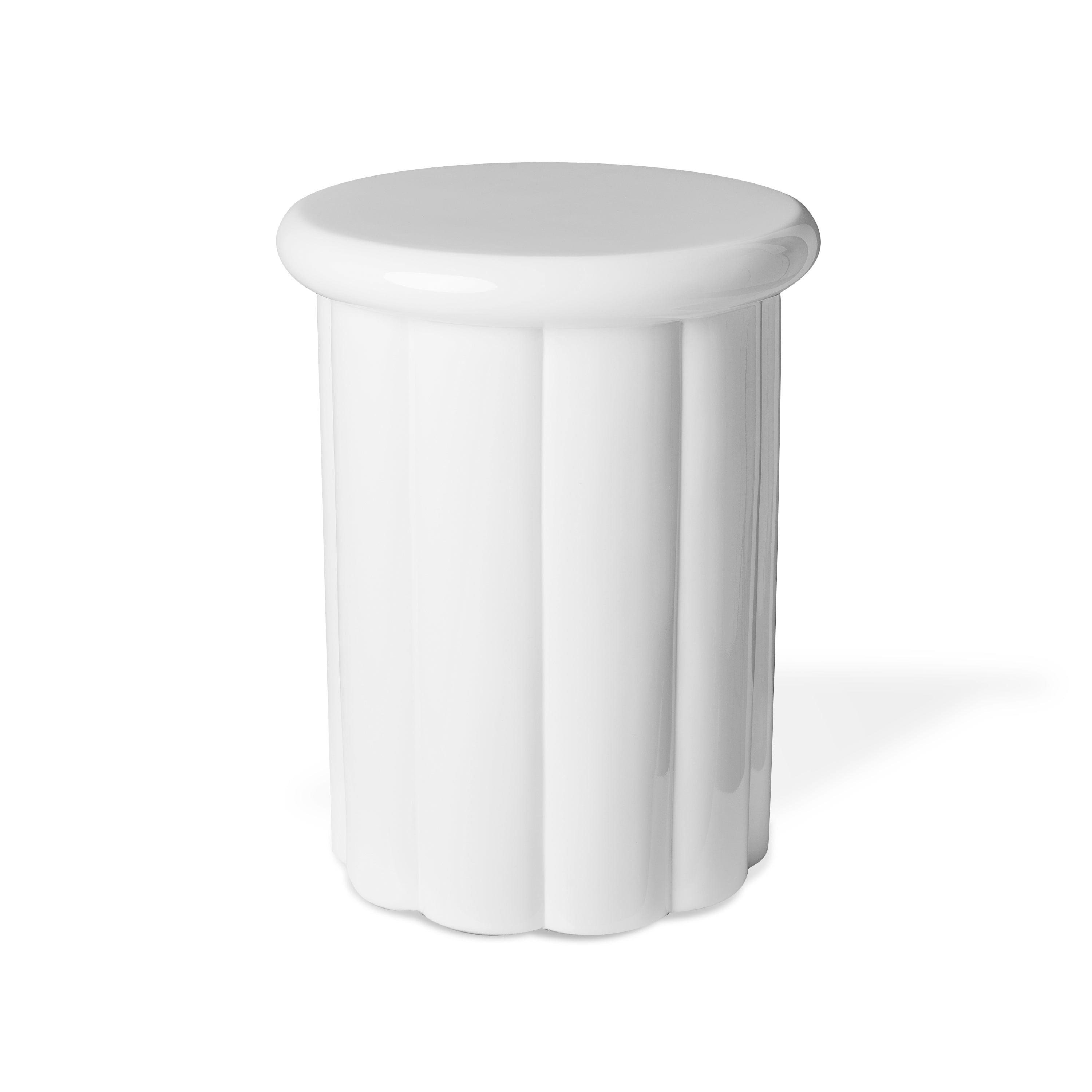 Stołek ROMAN biały Pols Potten Eye on Design