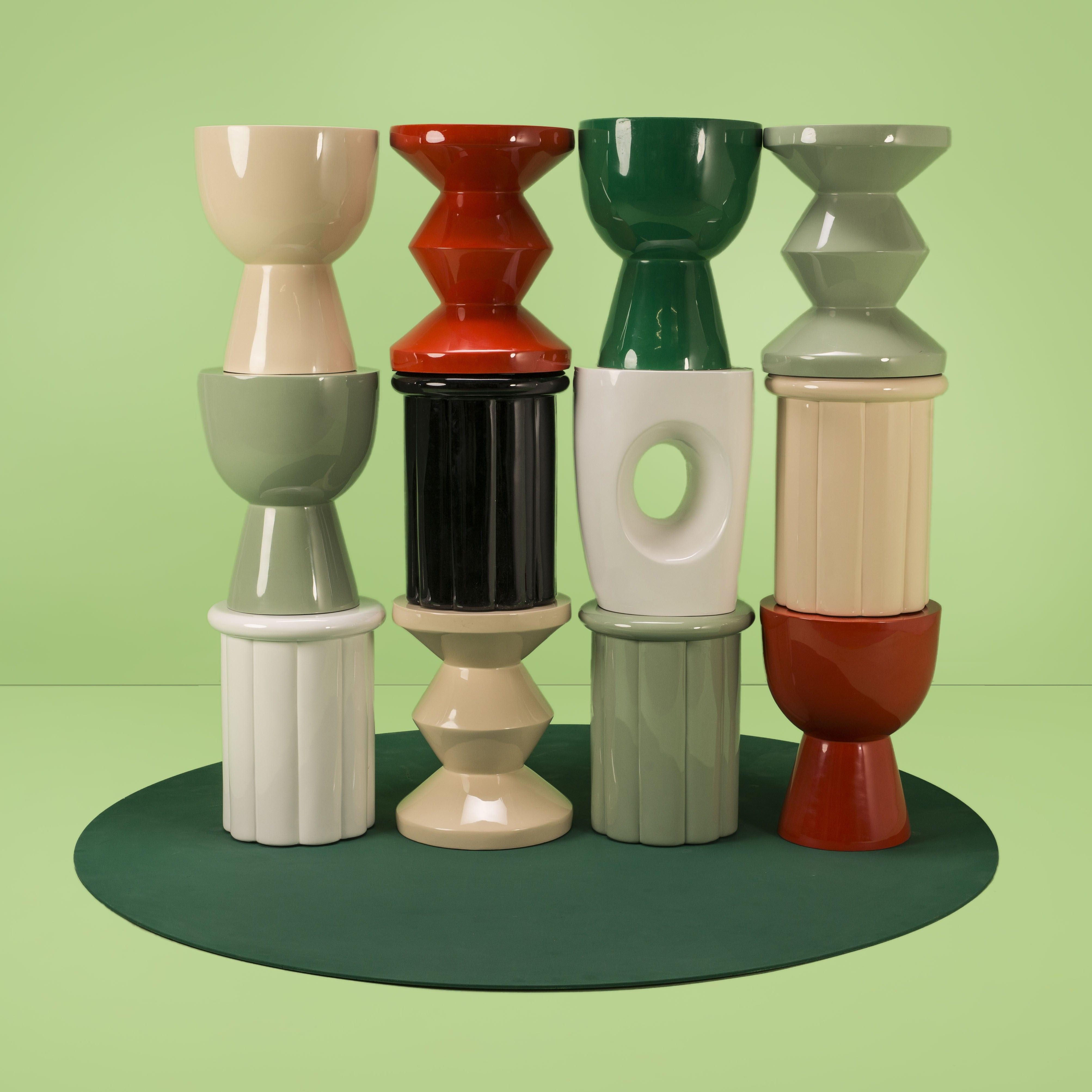 Stołek ROMAN czarny Pols Potten Eye on Design