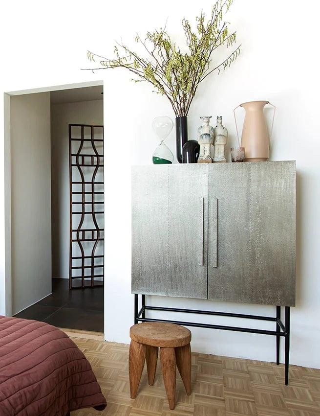 Stołek SENOFO drewniany Pols Potten Eye on Design