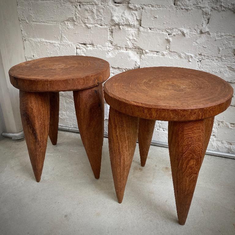 Stołek SENOFO drewniany Pols Potten Eye on Design