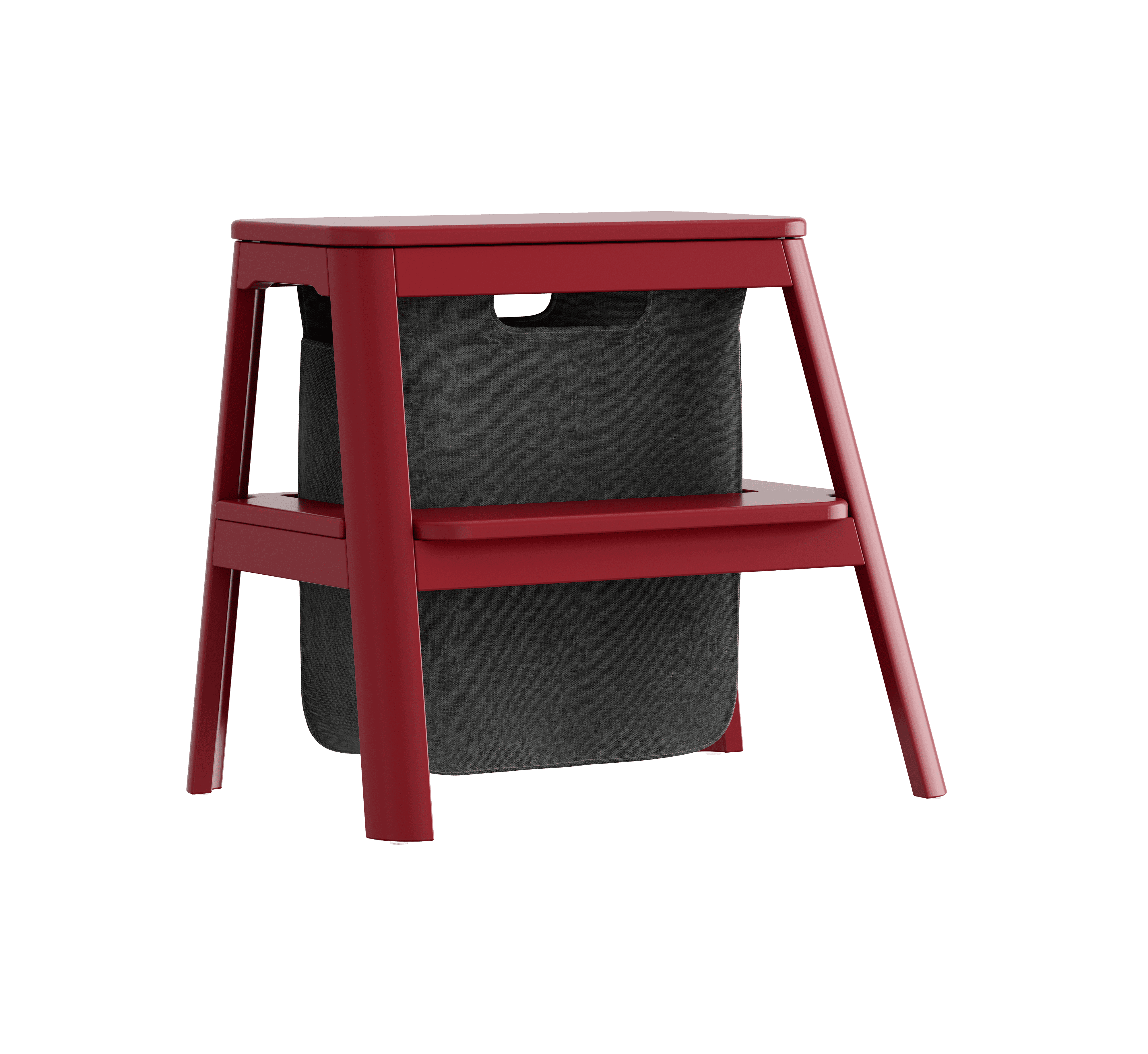 Stołek STEP IT UP rubinowy UMAGE Eye on Design