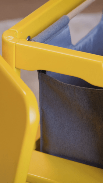 Stołek STEP IT UP szafranowy UMAGE Eye on Design