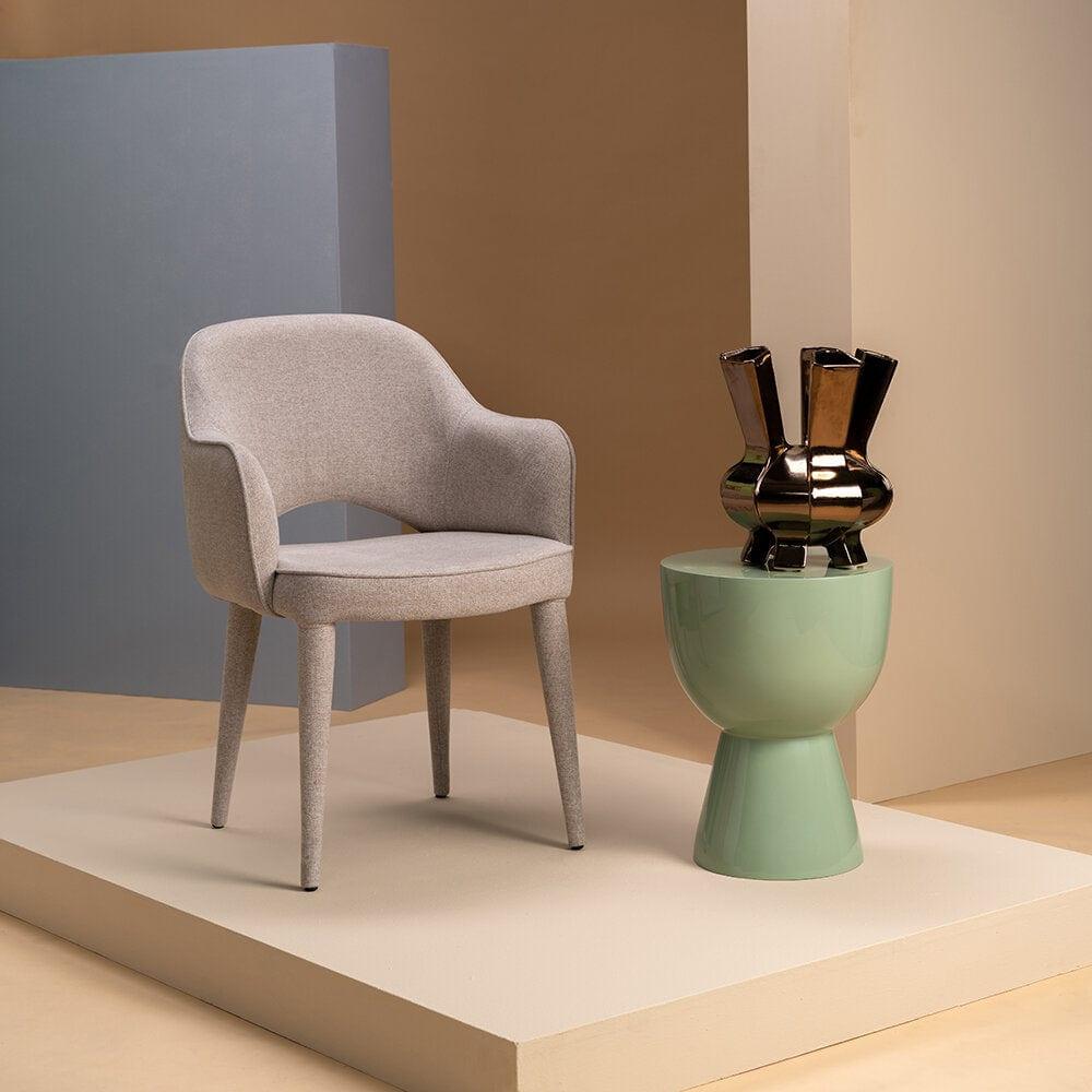 Stołek TAM TAM oliwkowy Pols Potten Eye on Design