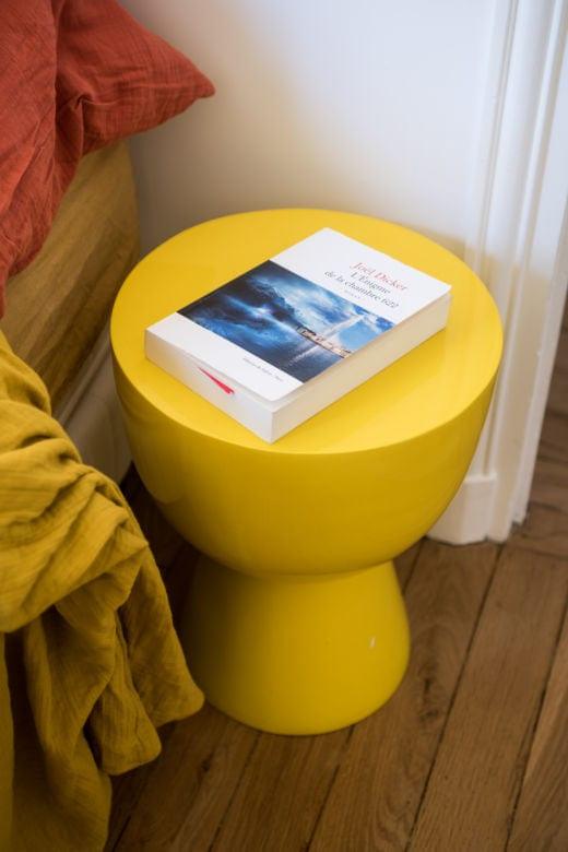 Stołek TAM TAM żółty Pols Potten Eye on Design