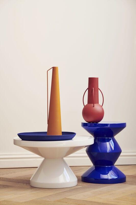 Stołek ZIG ZAG ciemnoniebieski Pols Potten Eye on Design