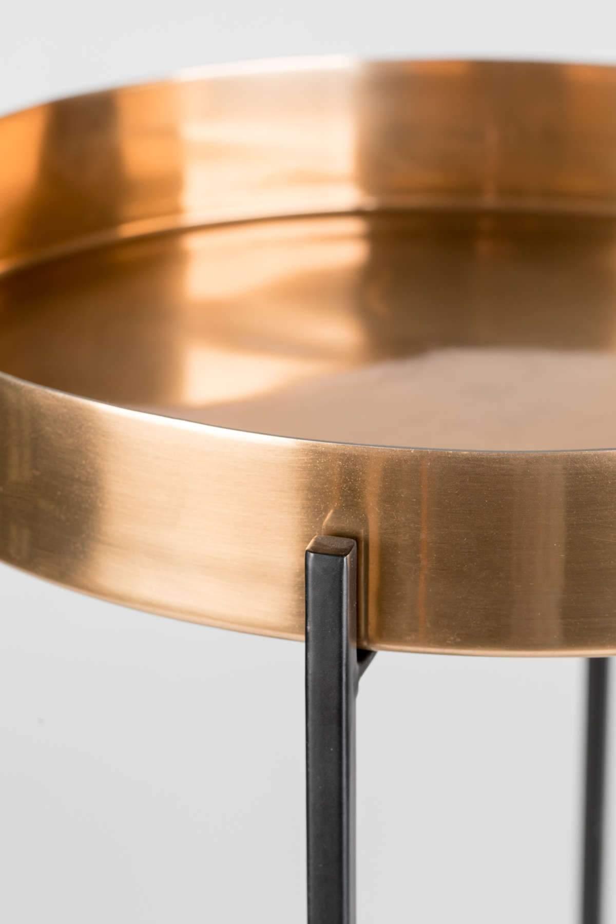 Stolik ANOTHER MARBLE mosiądz Bold Monkey Eye on Design