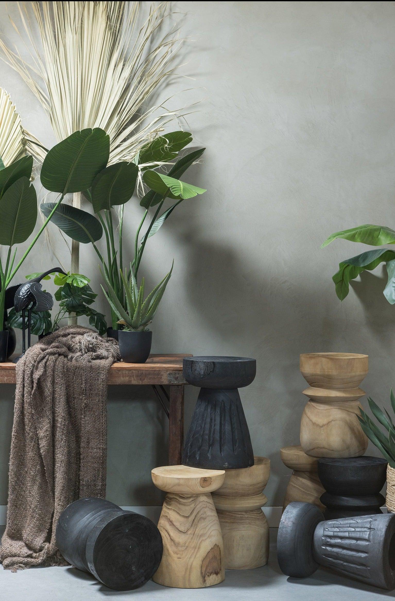 Stolik BIKKEL drewno paulownia Woood Eye on Design