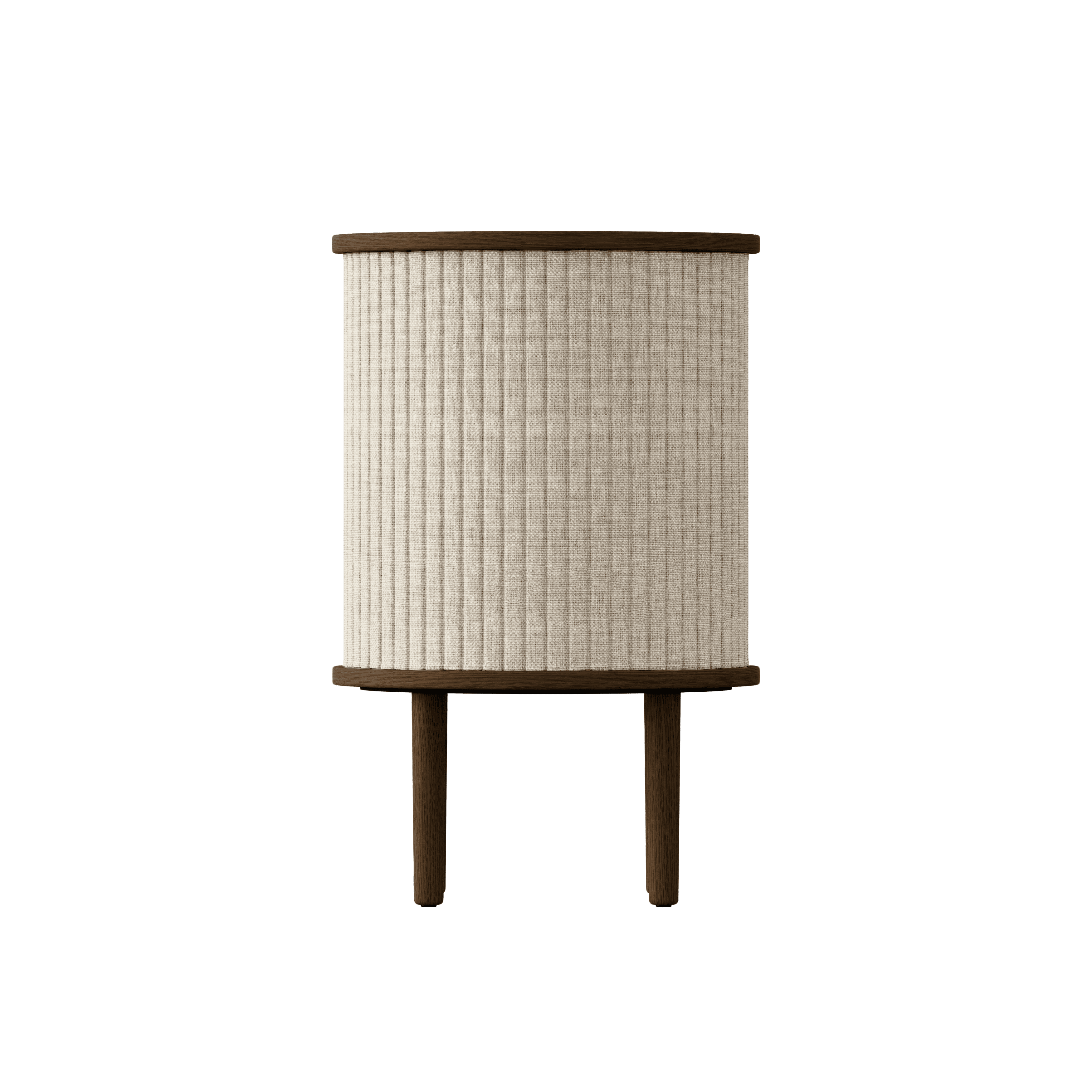 Stolik boczny AUDACIOUS beżowy z ciemnym dębem UMAGE Eye on Design