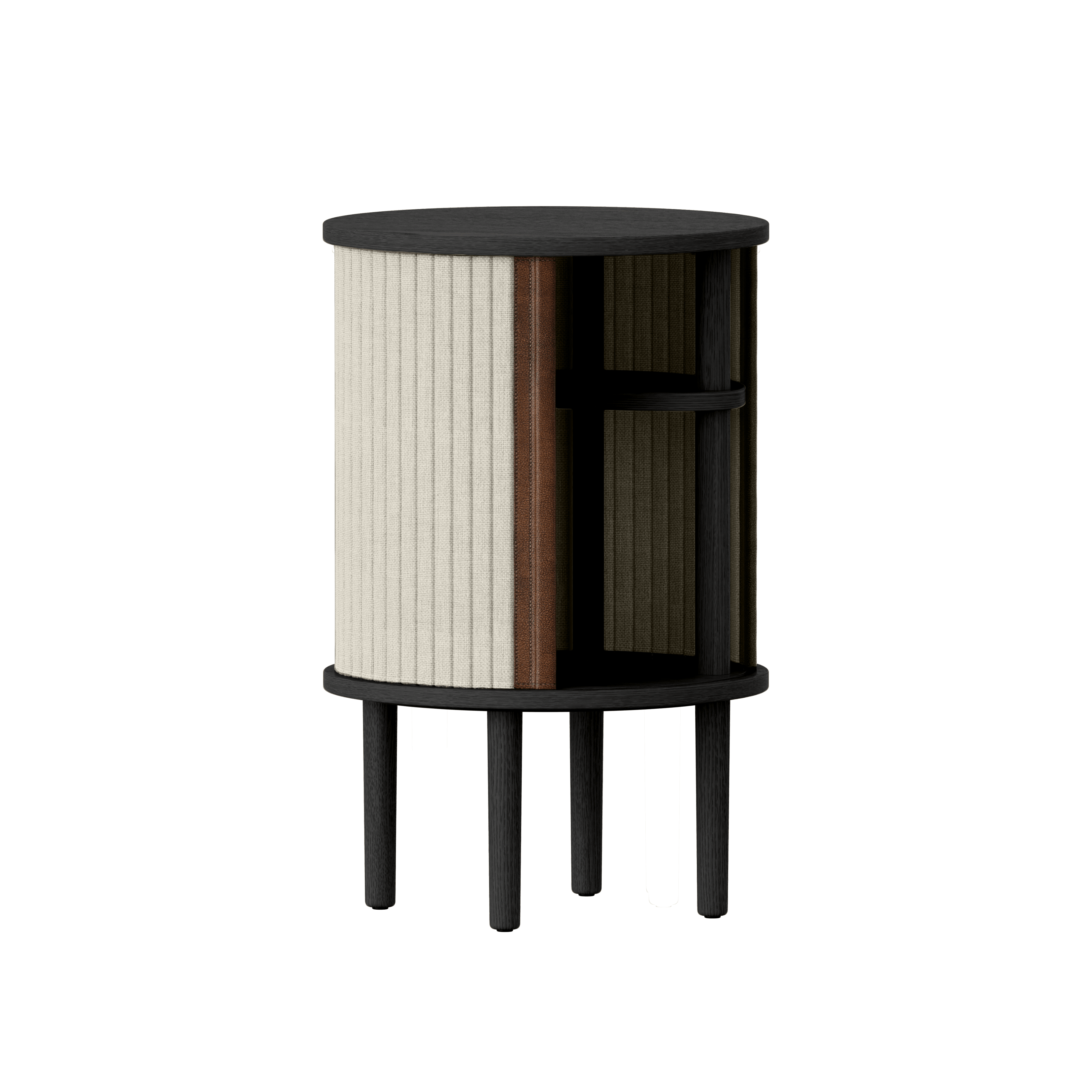 Stolik boczny AUDACIOUS beżowy z czarnym dębem UMAGE Eye on Design