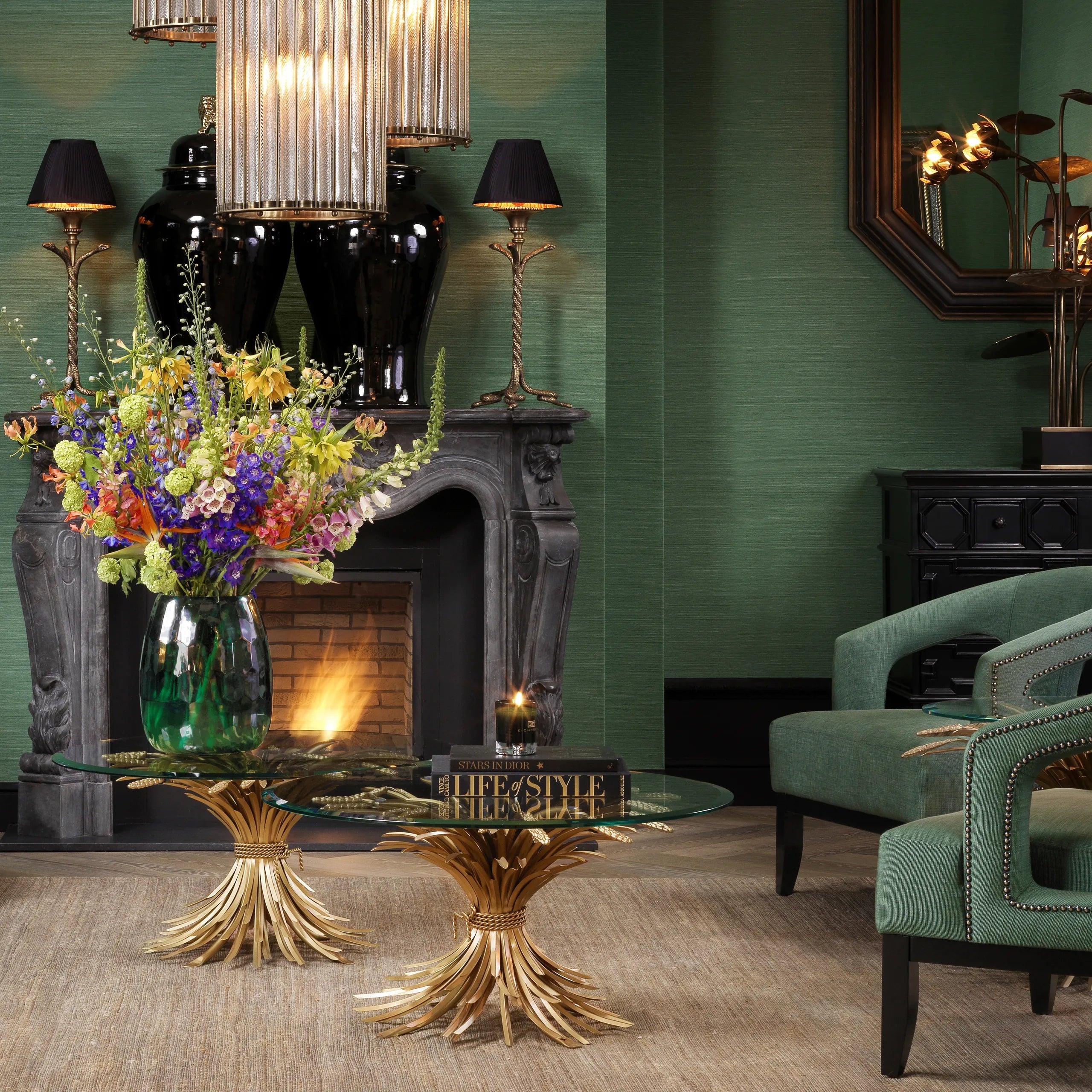 Stolik boczny BONHEUR złoty Eichholtz Eye on Design