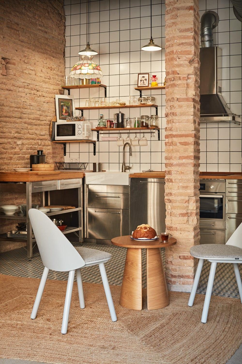 Stolik boczny CEP drewniany Teulat Eye on Design