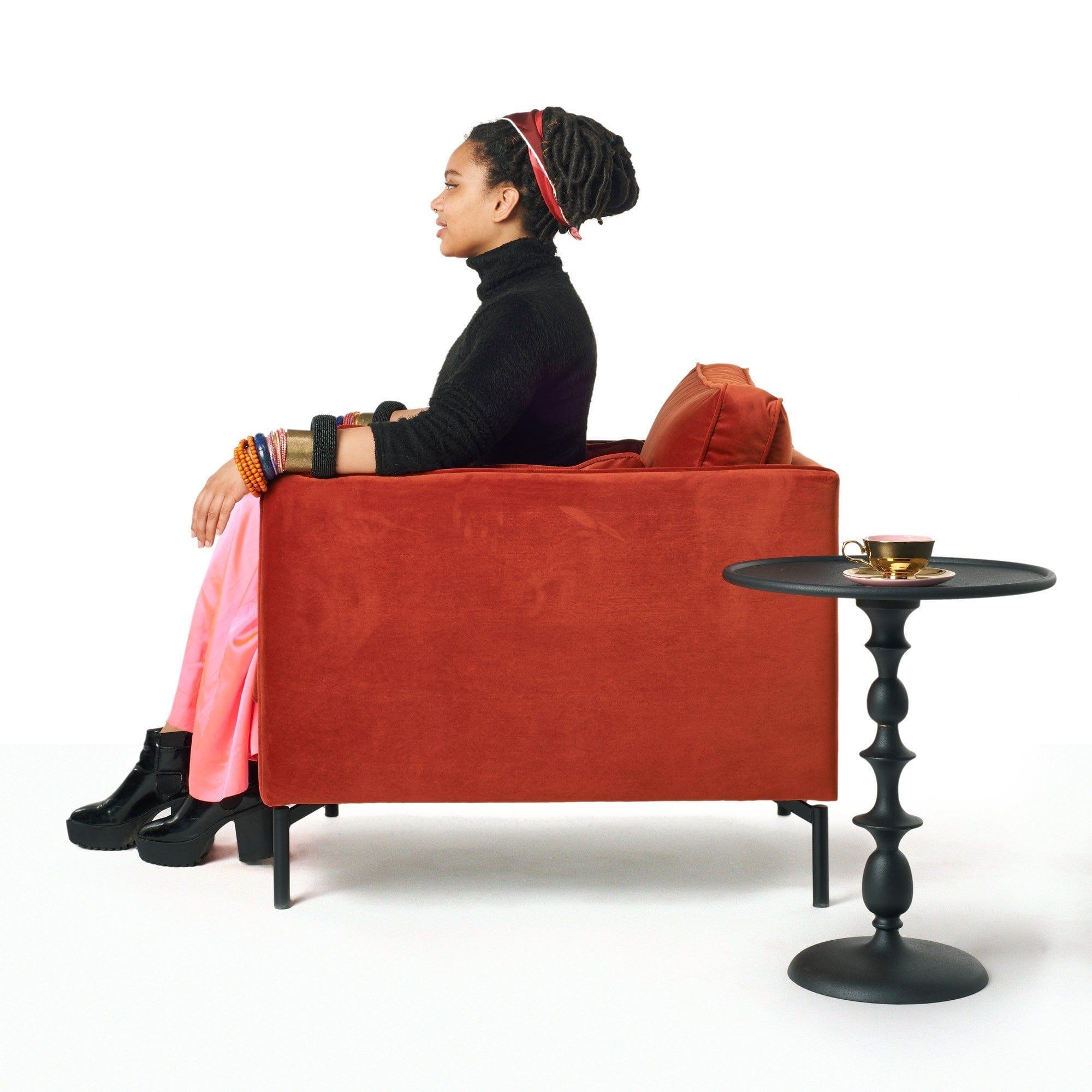 Stolik boczny CLASSIC czarny Pols Potten Eye on Design