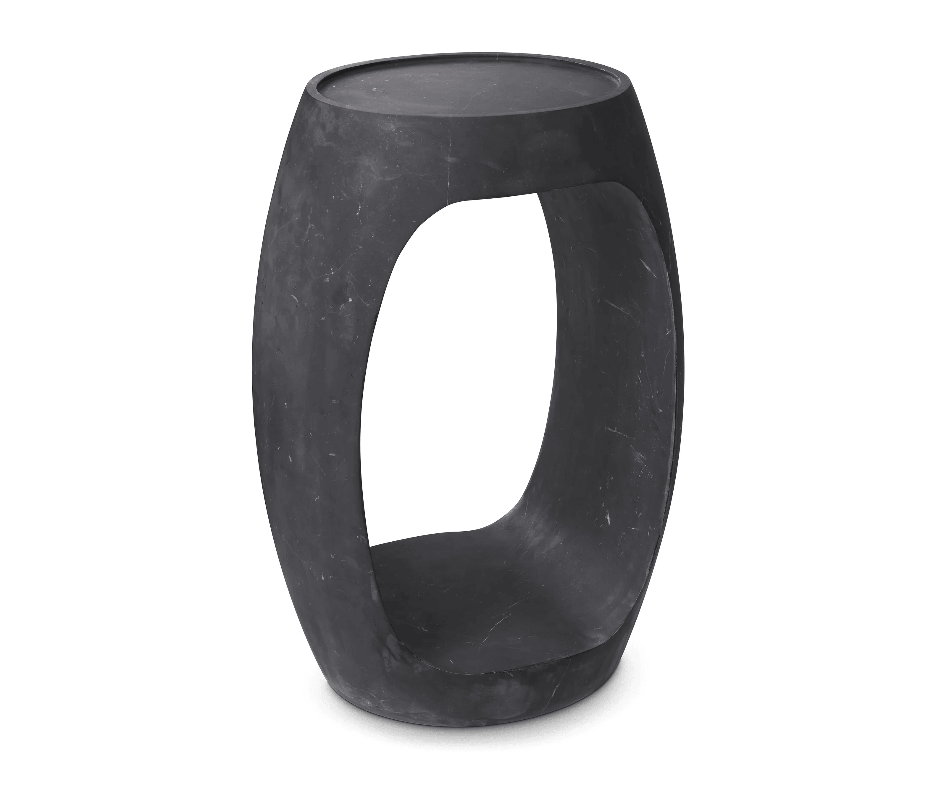 Stolik boczny CLIPPER czarny marmur Eichholtz Eye on Design