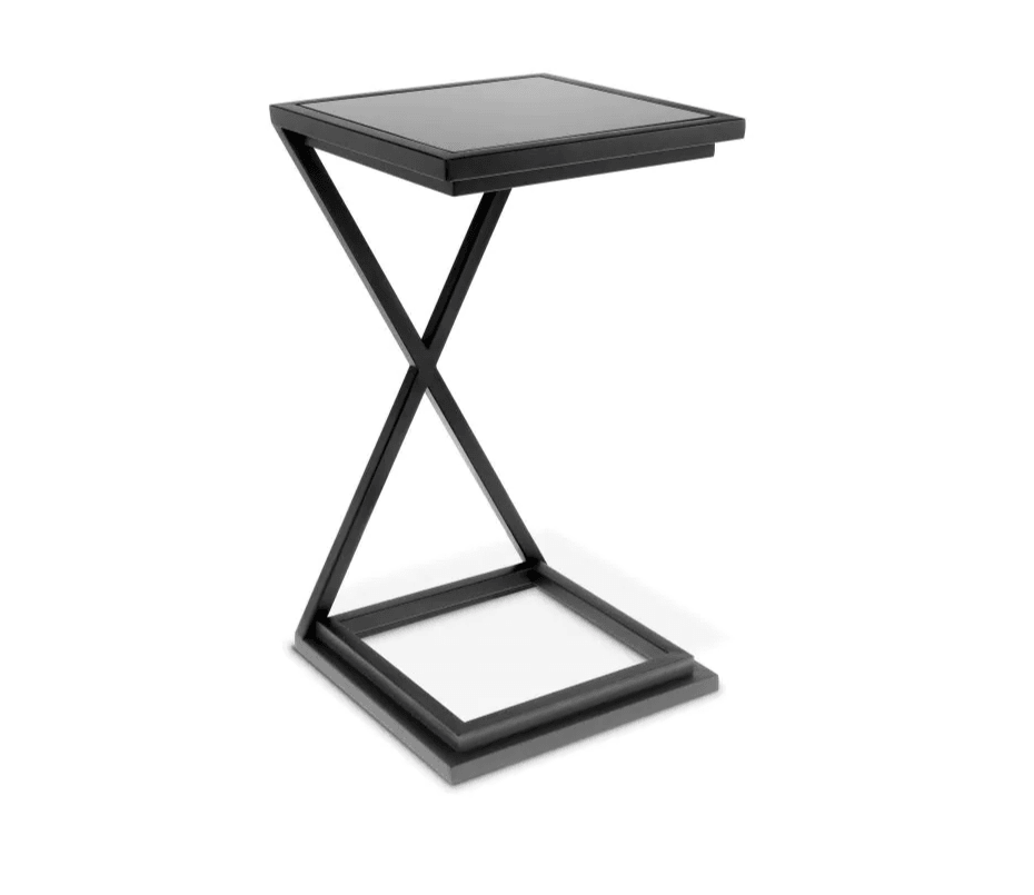 Stolik boczny CROSS czarny Eichholtz Eye on Design