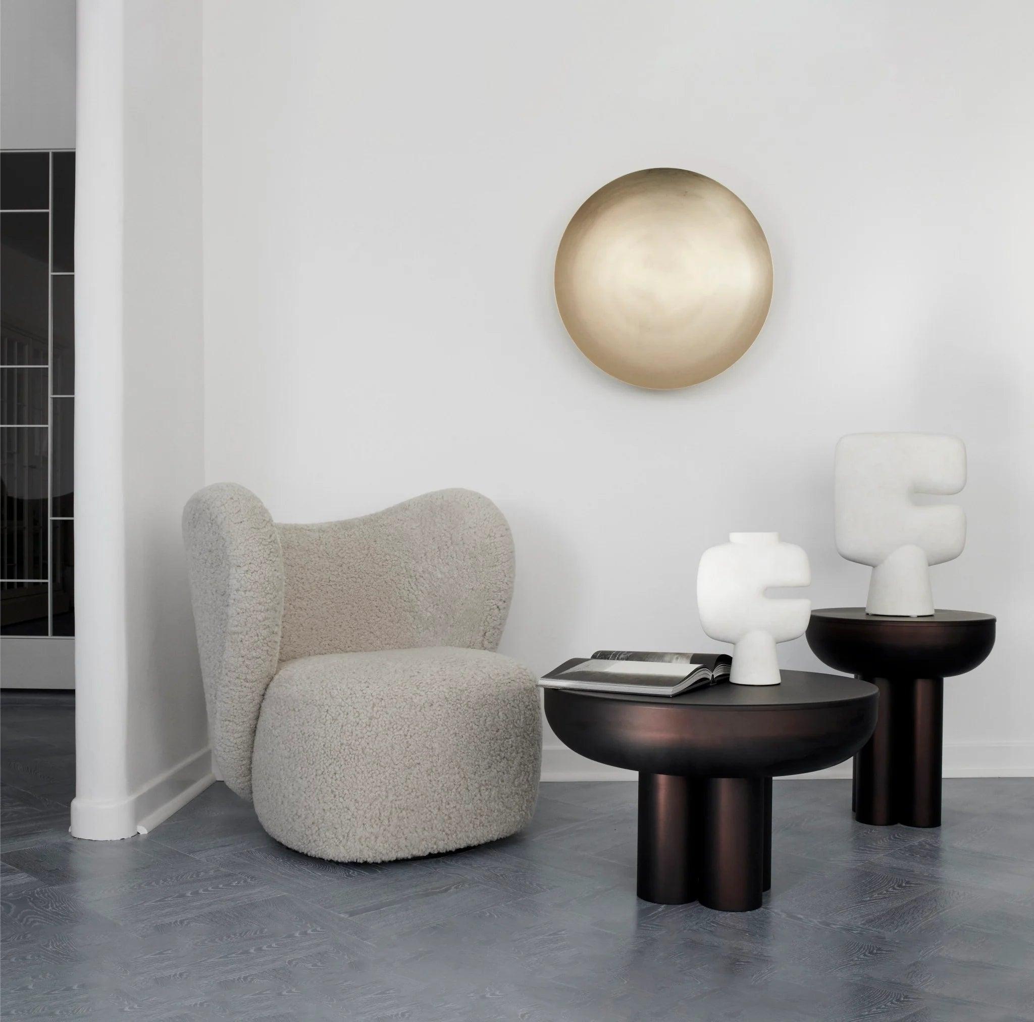Stolik boczny CROWN przypalany czarny 101 Copenhagen Eye on Design