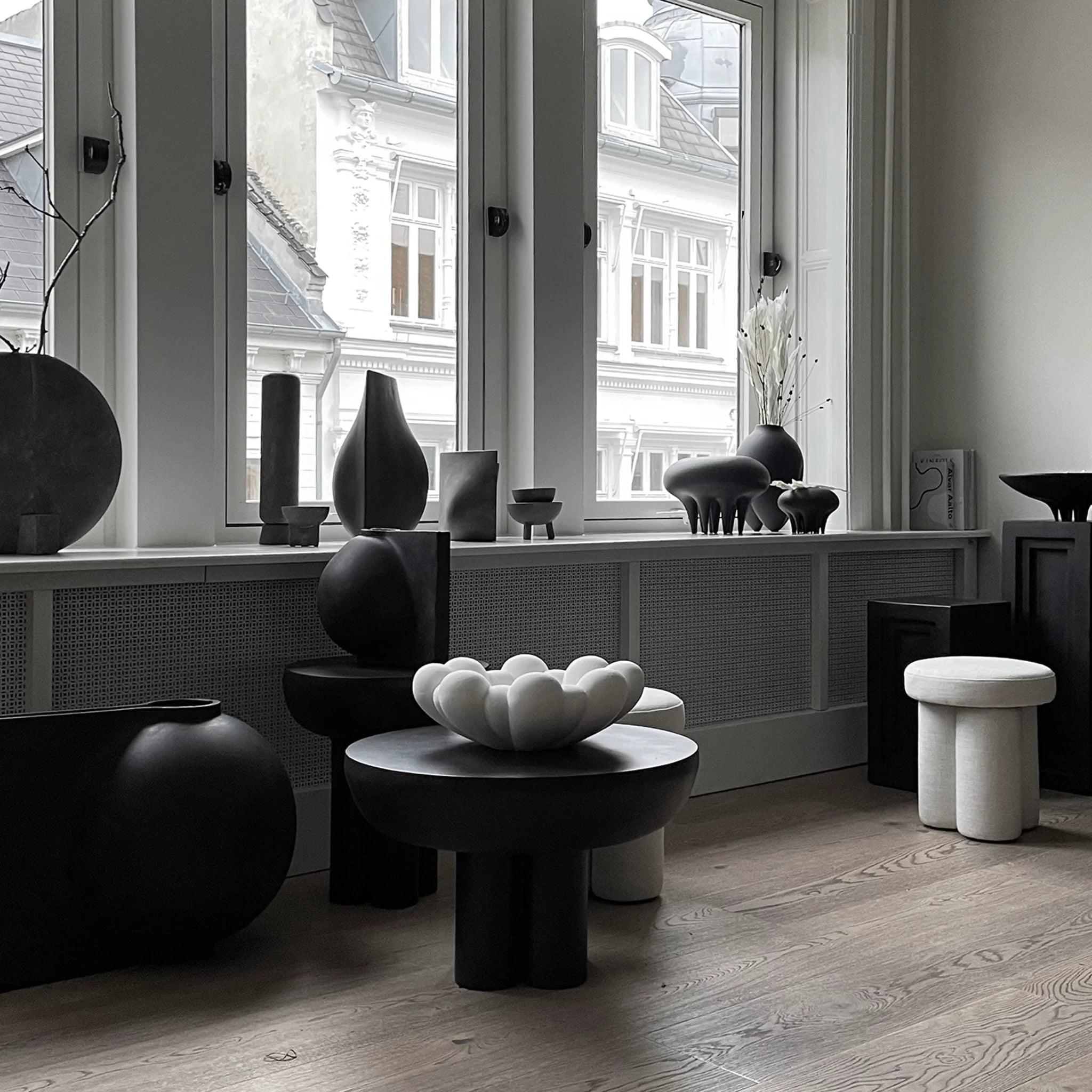 Stolik boczny CROWN przypalany czarny 101 Copenhagen Eye on Design