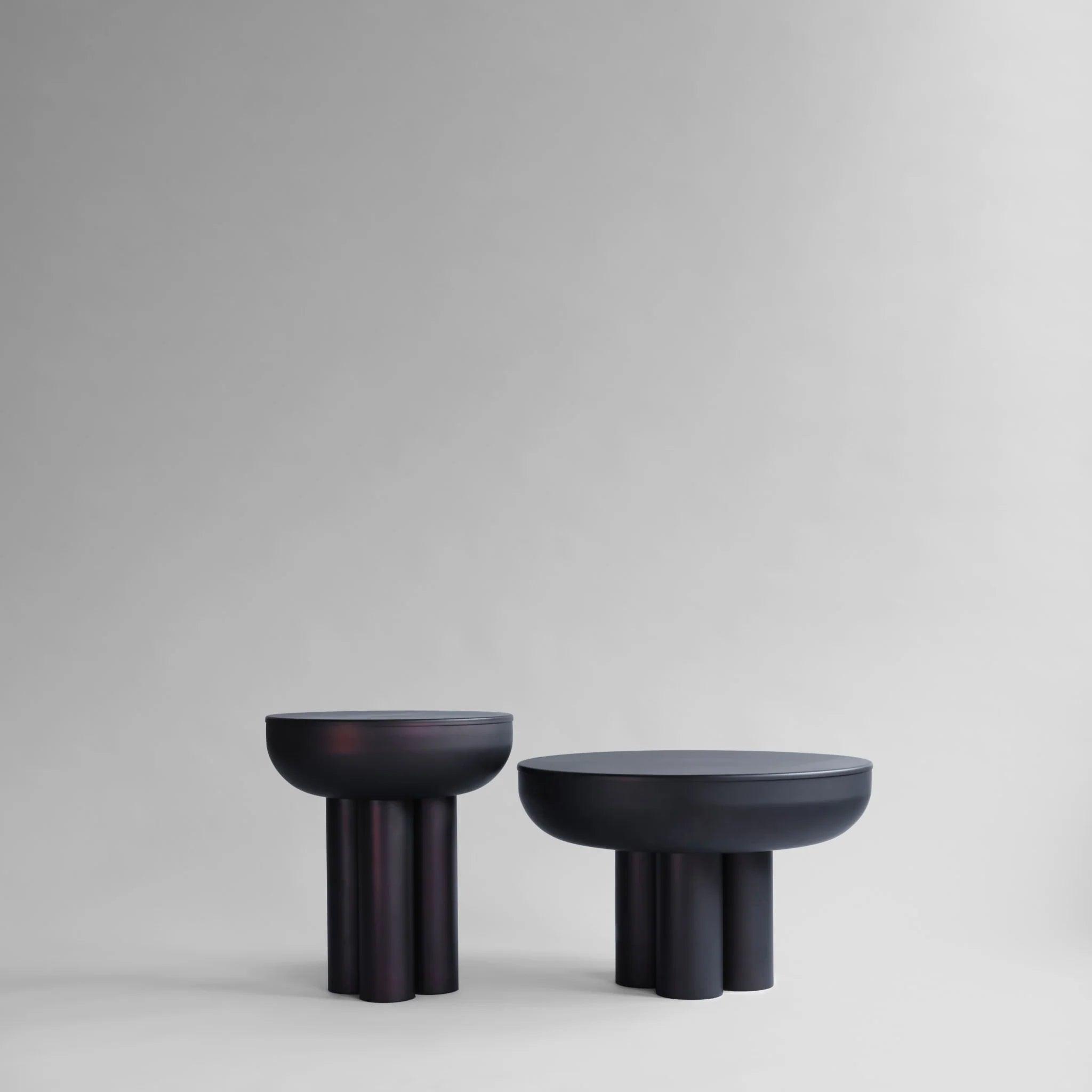 Stolik boczny CROWN przypalany czarny 101 Copenhagen Eye on Design