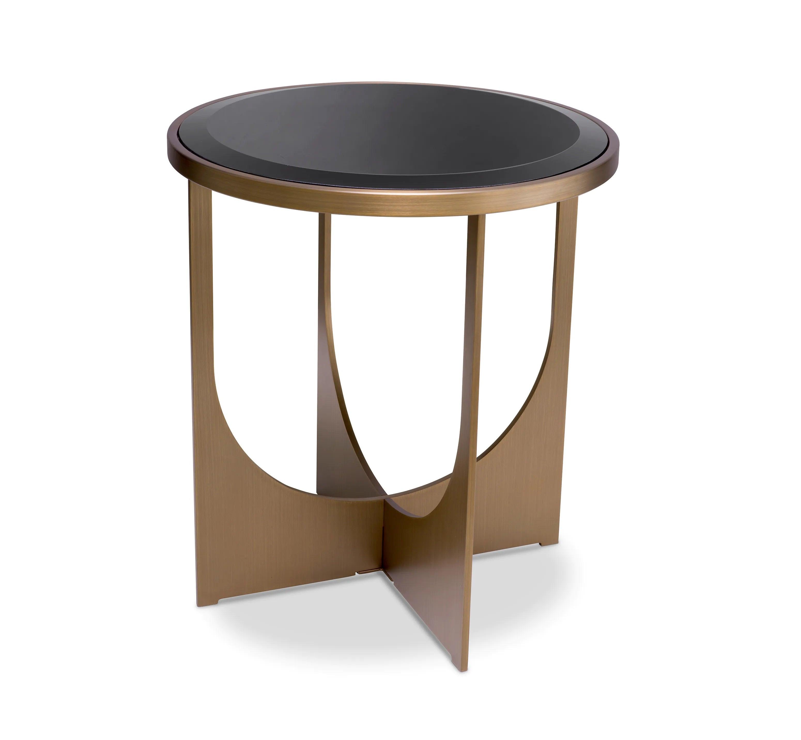 Stolik boczny ELEGANCE mosiężny Eichholtz Eye on Design