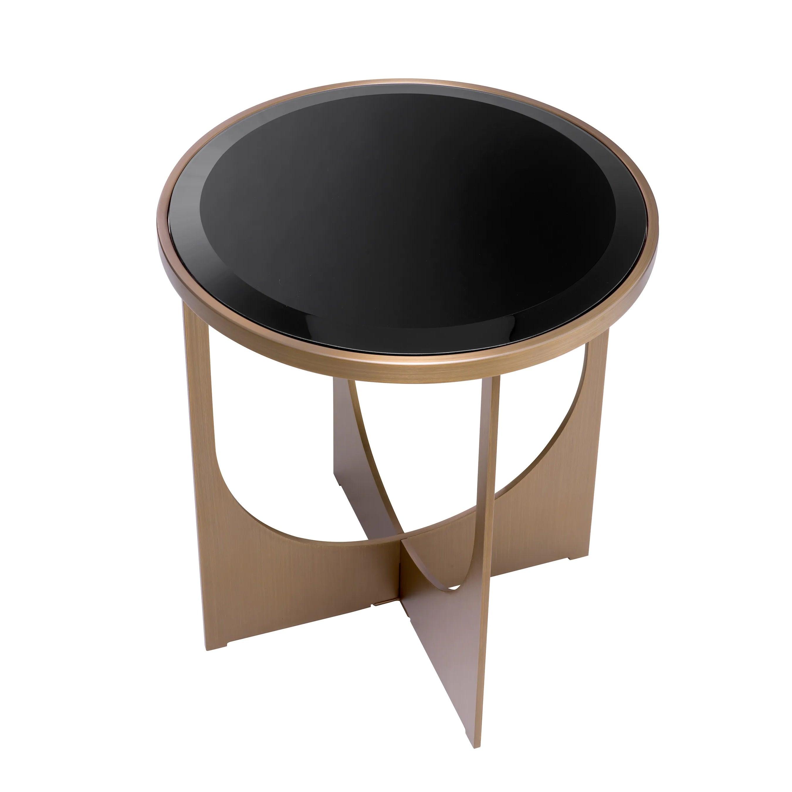 Stolik boczny ELEGANCE mosiężny Eichholtz Eye on Design