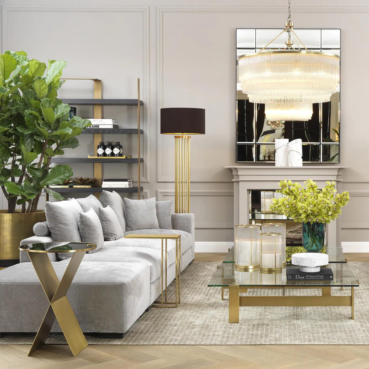 Stolik boczny FITCH mosiężny Eichholtz Eye on Design