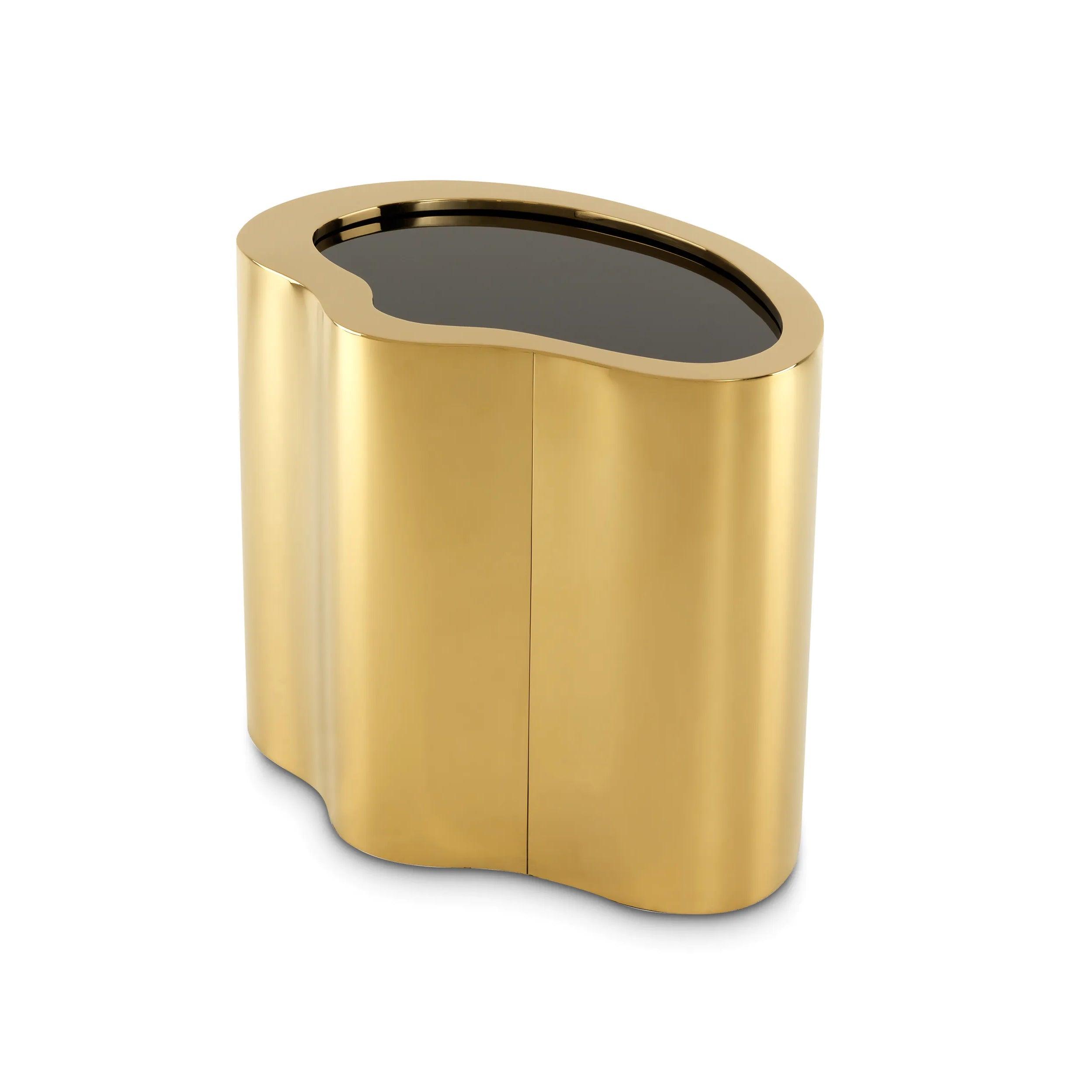 Stolik boczny GIBBONS złoty Eichholtz Eye on Design