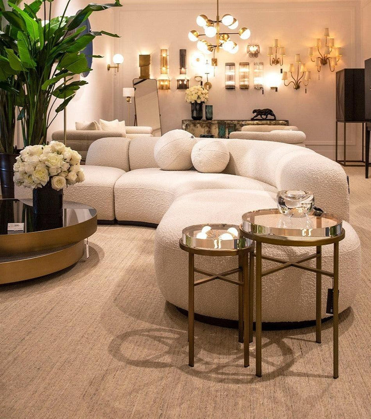 Stieftisch -Set Hoxton Steel