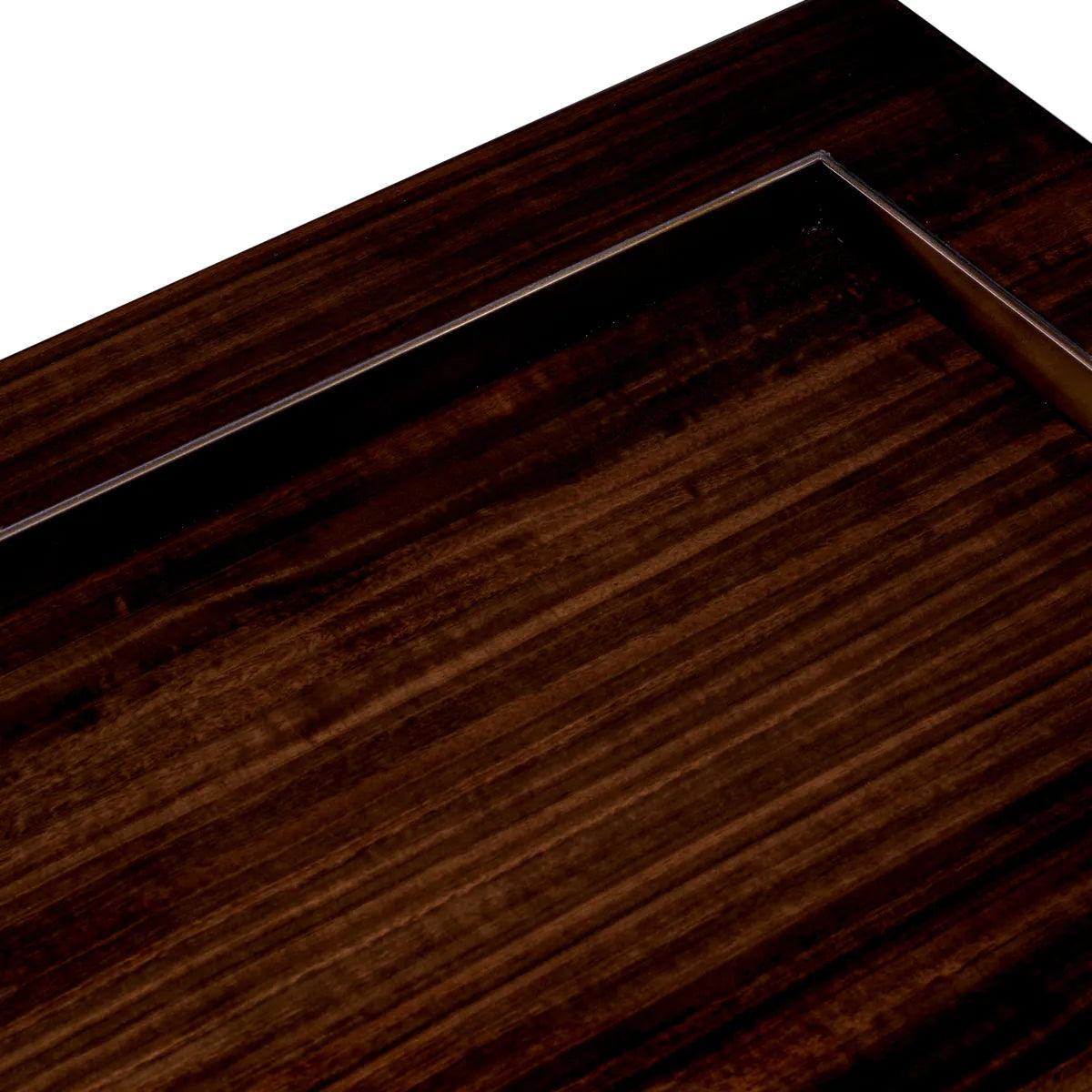 Stolik boczny kwadratowy OTUS okleina eukaliptusowa Eichholtz Eye on Design