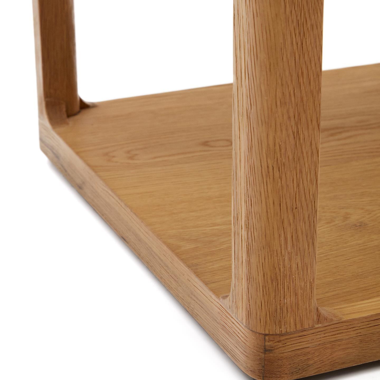 Stolik boczny MAYMAI drewno dębowe La Forma Eye on Design