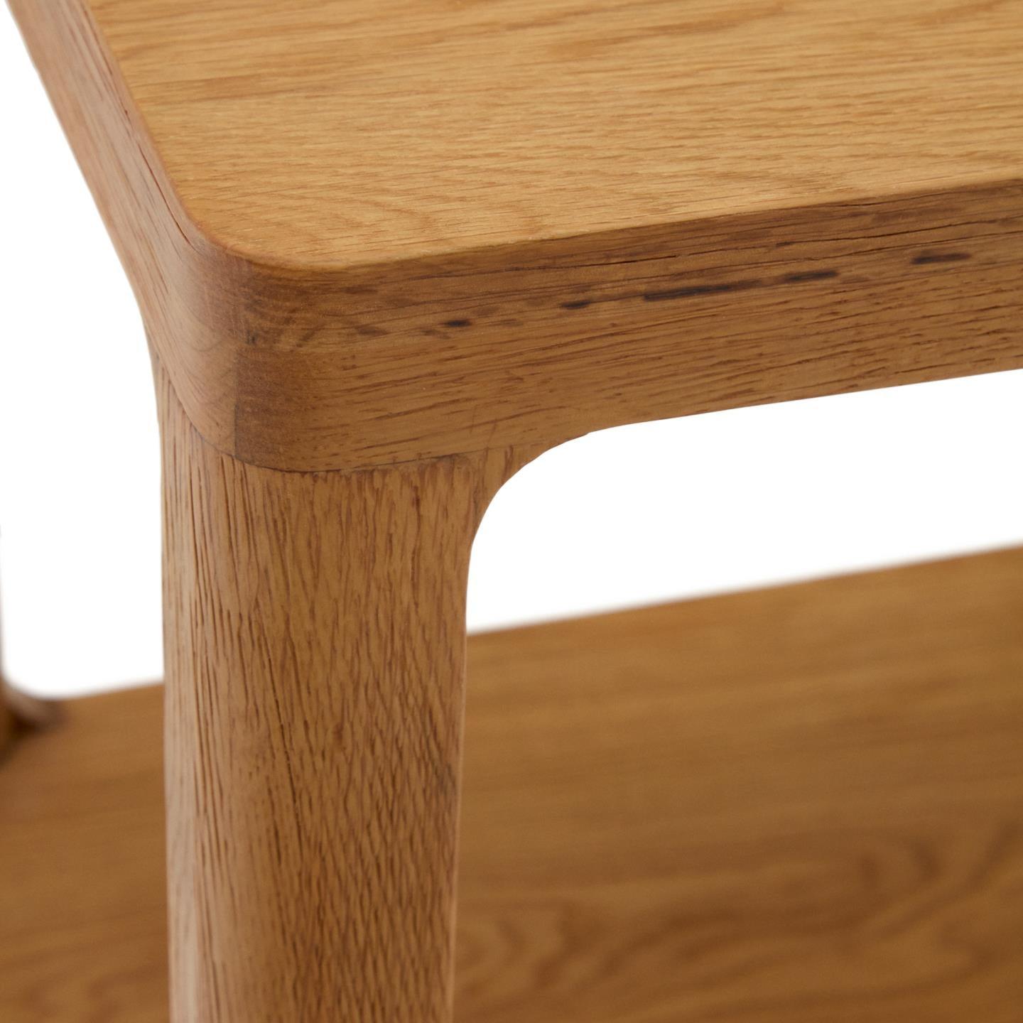 Stolik boczny MAYMAI drewno dębowe La Forma Eye on Design