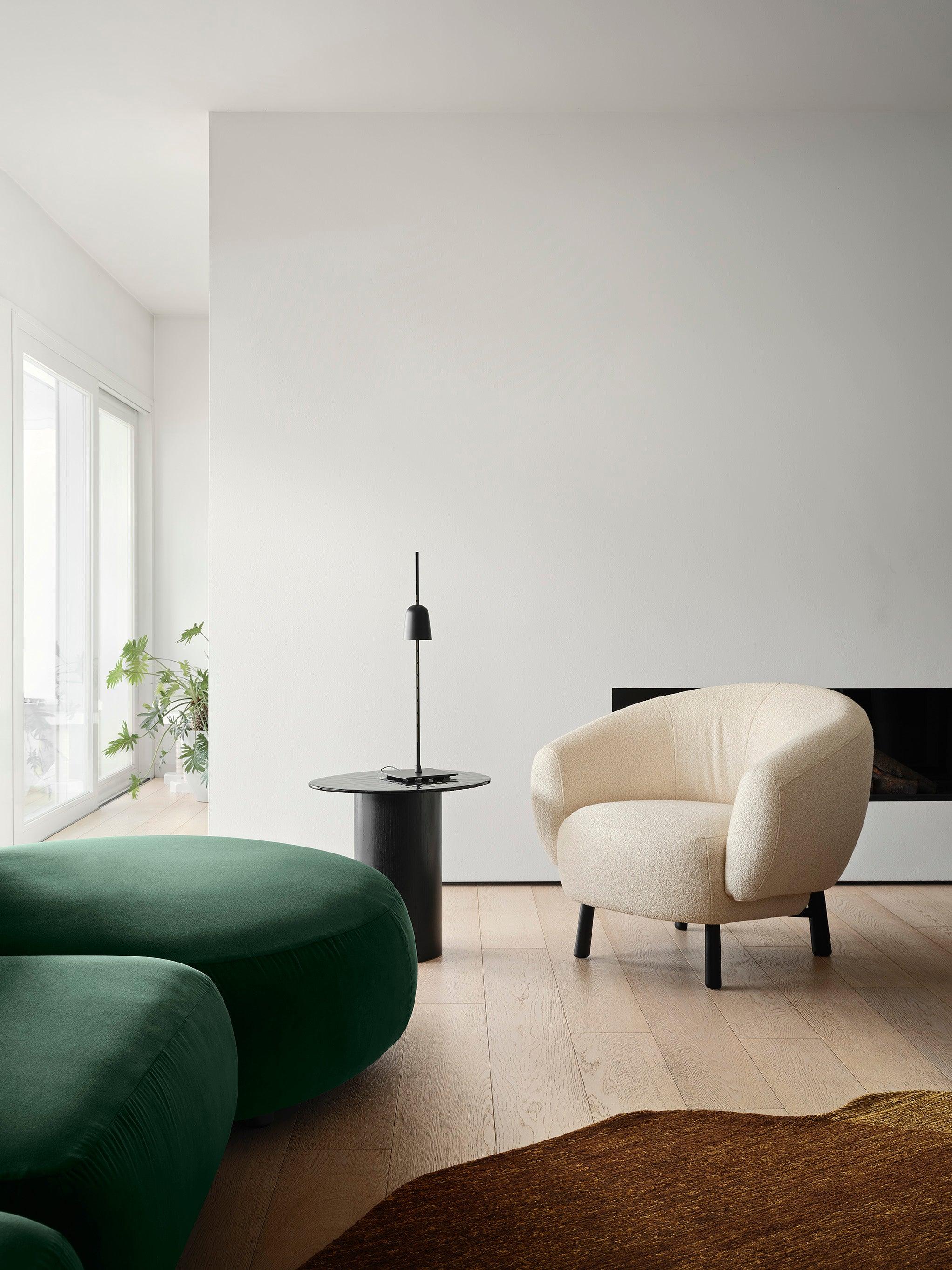 Stolik boczny MUSHROOM czarny matowy Calligaris Eye on Design