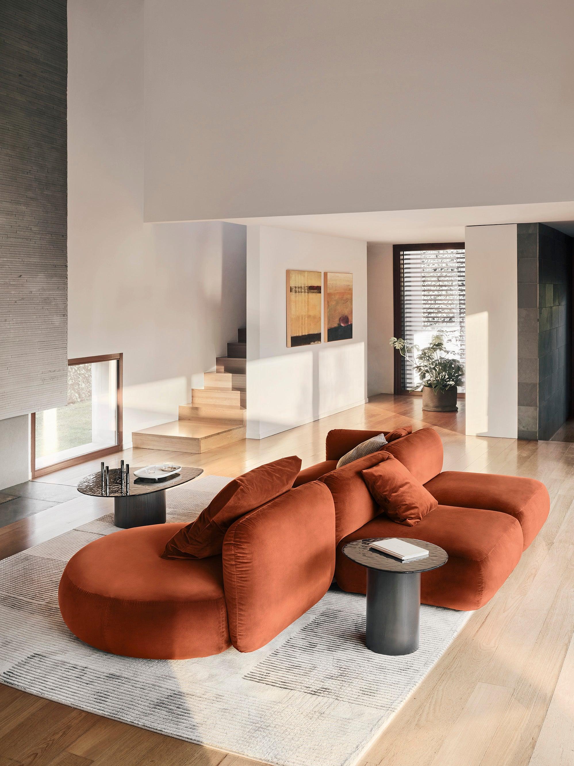 Stolik boczny MUSHROOM orzechowa podstawa Calligaris Eye on Design