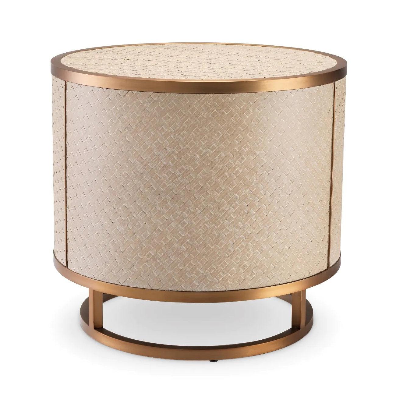 Stolik boczny NAPA VALLEY jasnobrązowy fornir dębowy Eichholtz Eye on Design