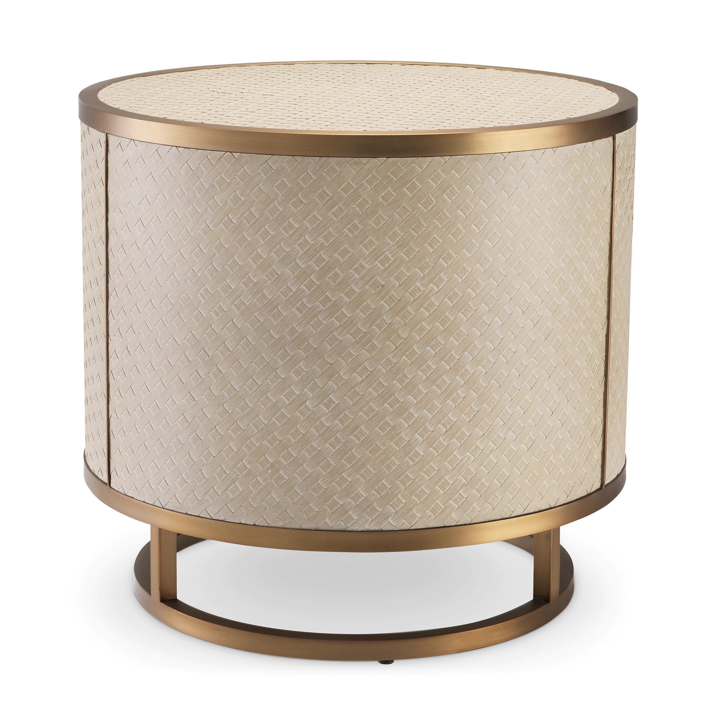 Stolik boczny NAPA VALLEY jasnobrązowy fornir dębowy Eichholtz Eye on Design