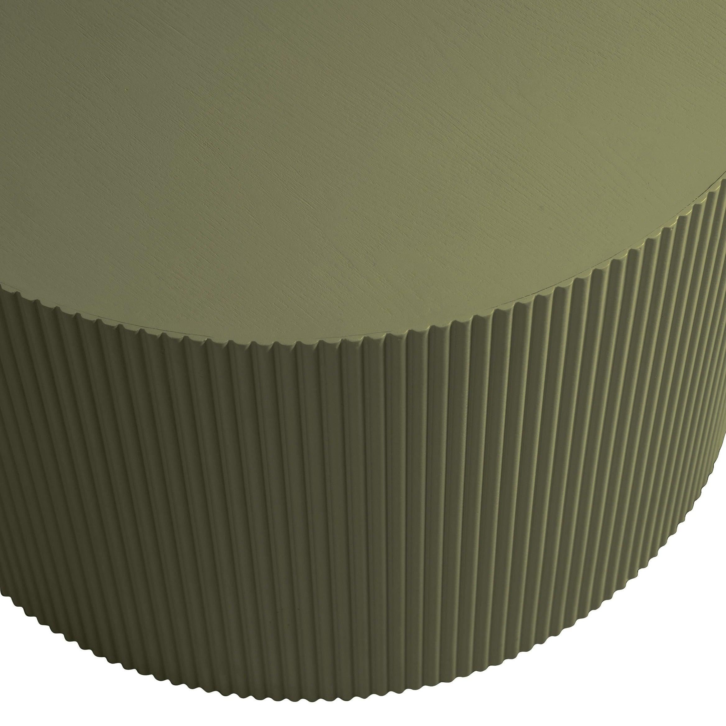 Stolik boczny SANNE oliwkowy Woood Exclusive Eye on Design