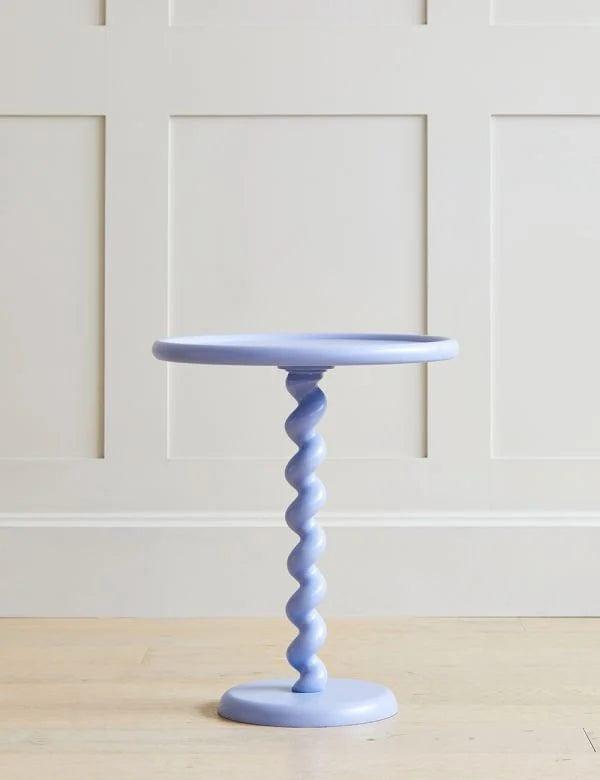 Stolik boczny TWISTER jasnoniebieski Pols Potten Eye on Design