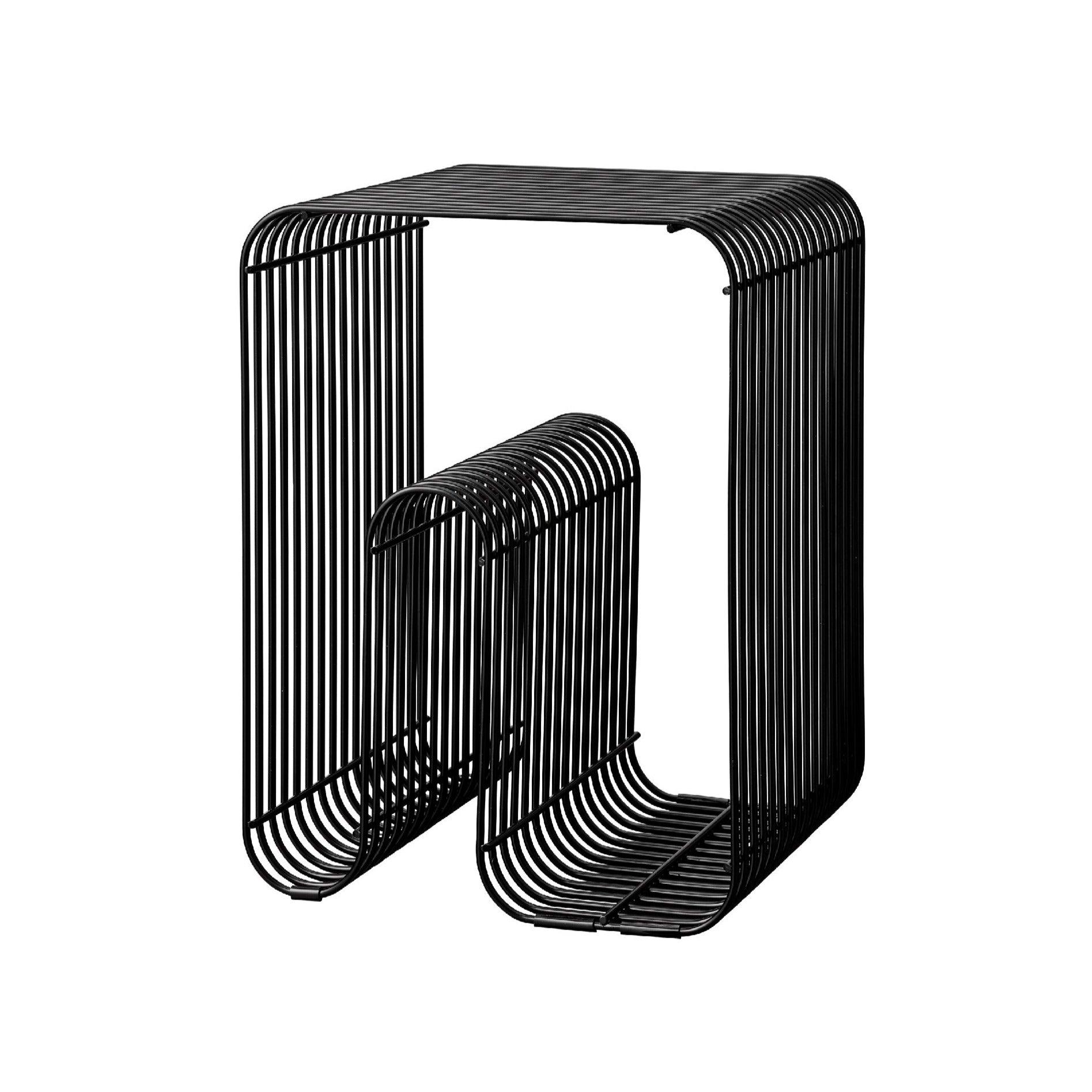 Stolik CURVA czarny AYTM Eye on Design