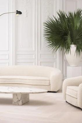 Stolik kawowy AURORE biały Eichholtz Eye on Design