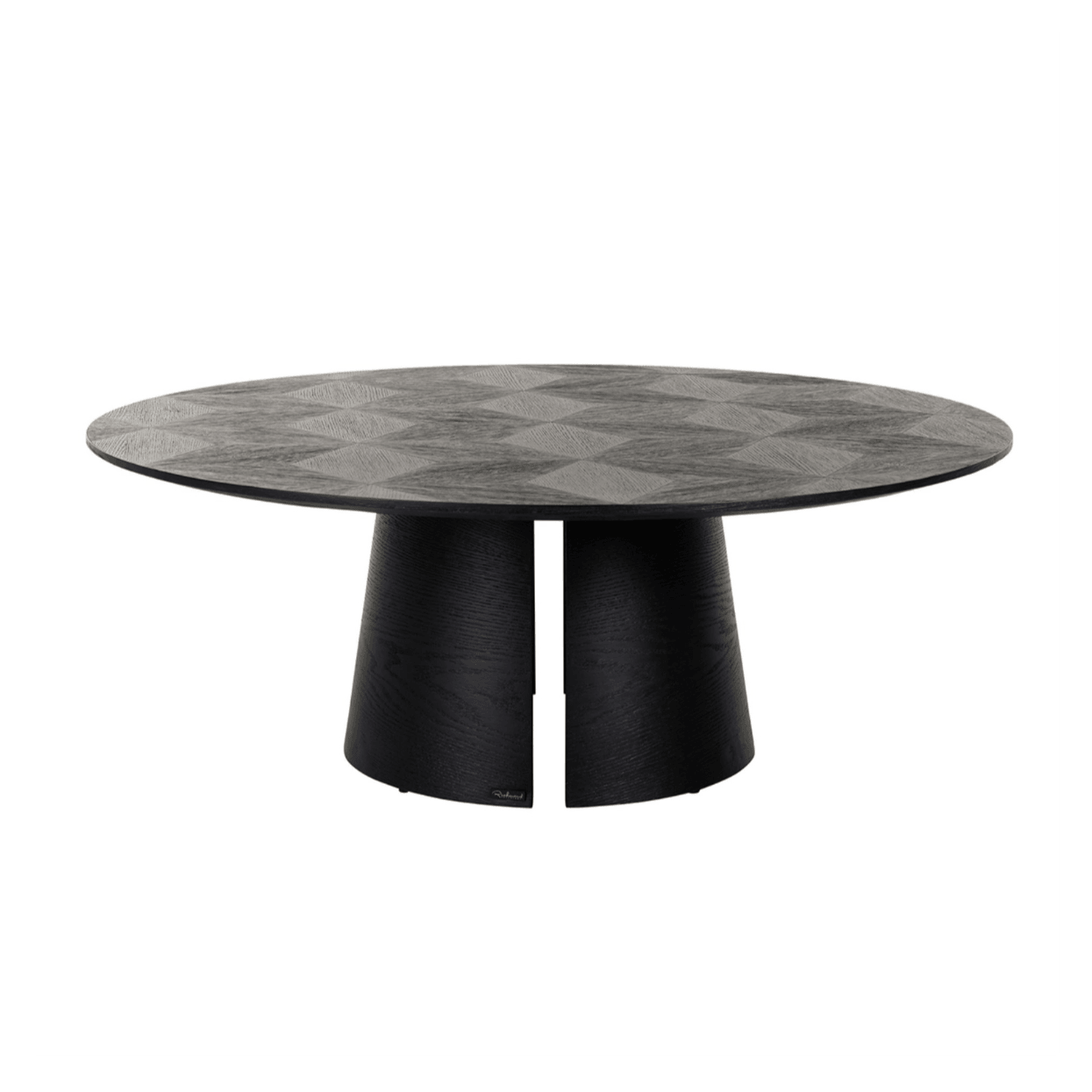 Stolik kawowy BLAX czarny fornir dębowy Richmond Interiors Eye on Design