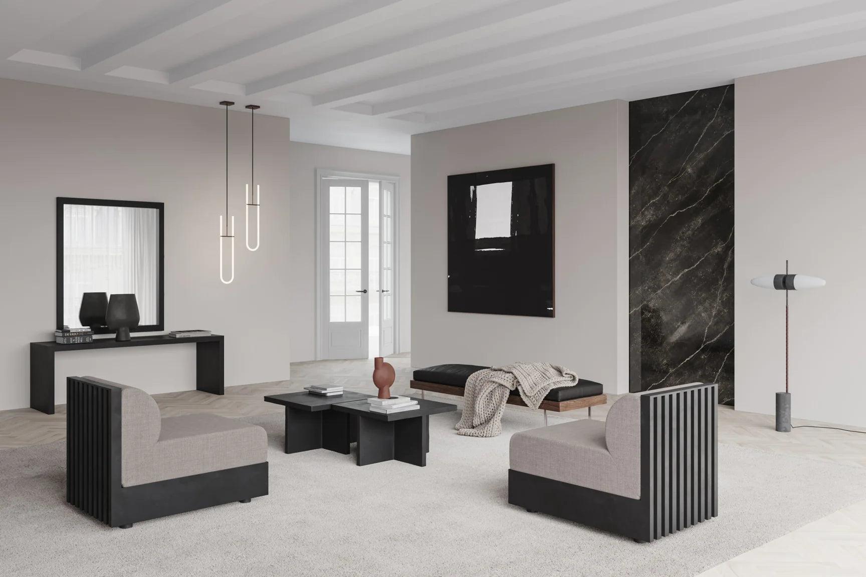 Stolik kawowy BRUTUS ciemnobrązowy 101 Copenhagen Eye on Design