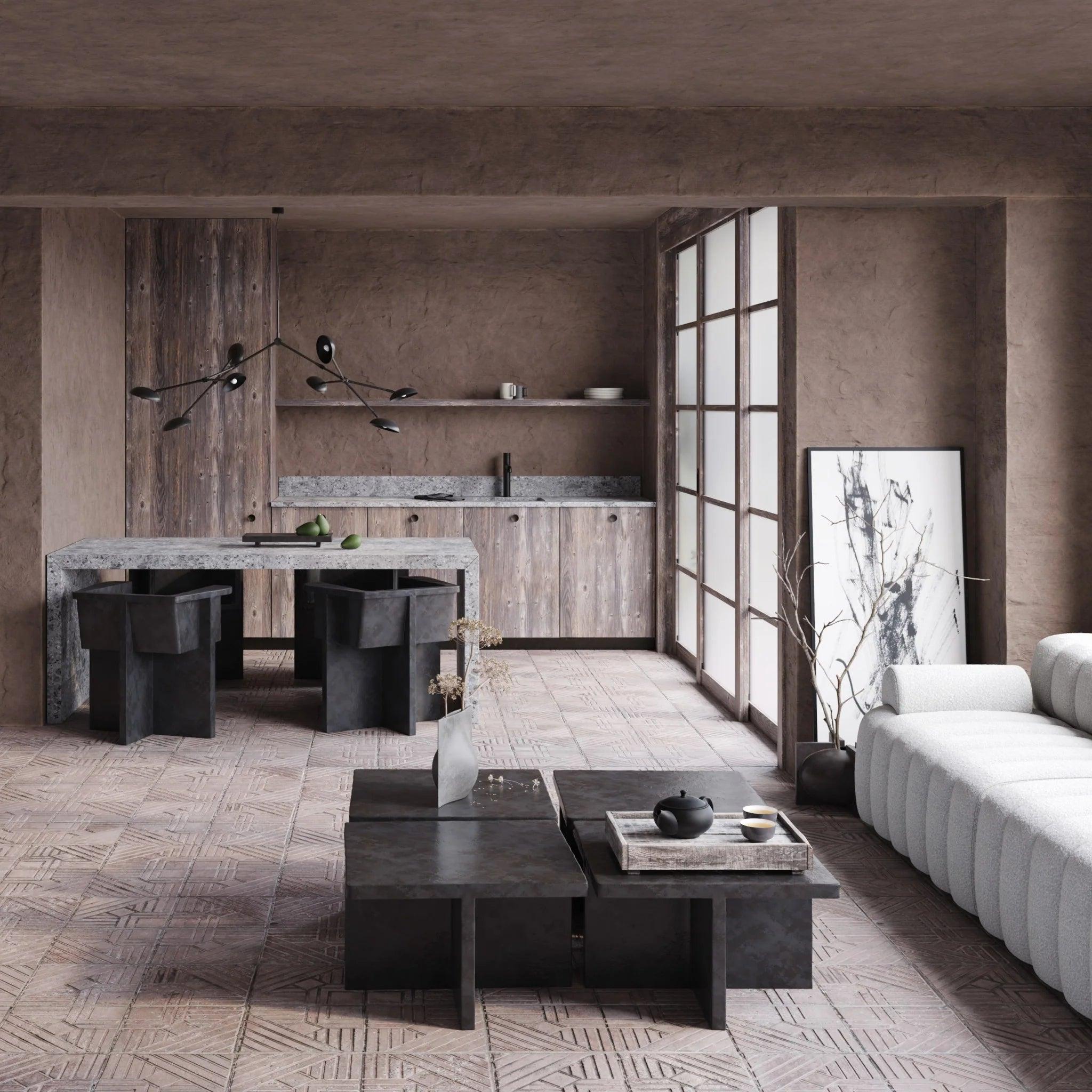 Stolik kawowy BRUTUS ciemnobrązowy 101 Copenhagen Eye on Design