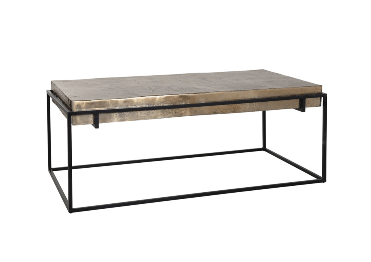 Stolik kawowy CALLOWAY szampański złoty Richmond Interiors Eye on Design