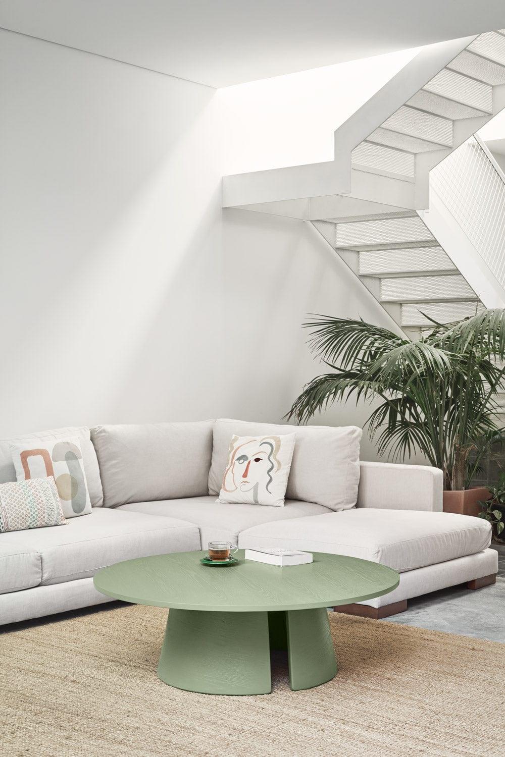 Stolik kawowy CEP oliwkowy Teulat Eye on Design