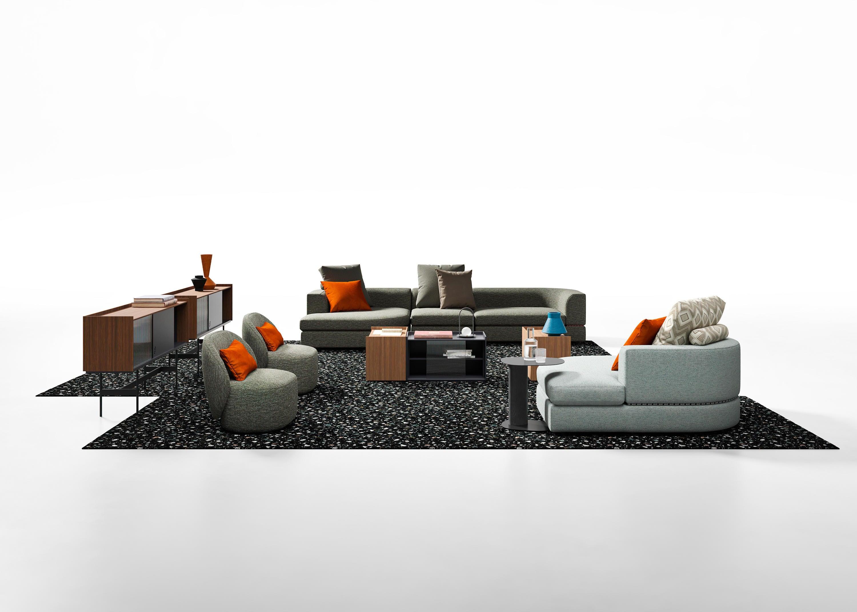 Stolik kawowy CLIP brązowy Liu Jo Living Eye on Design