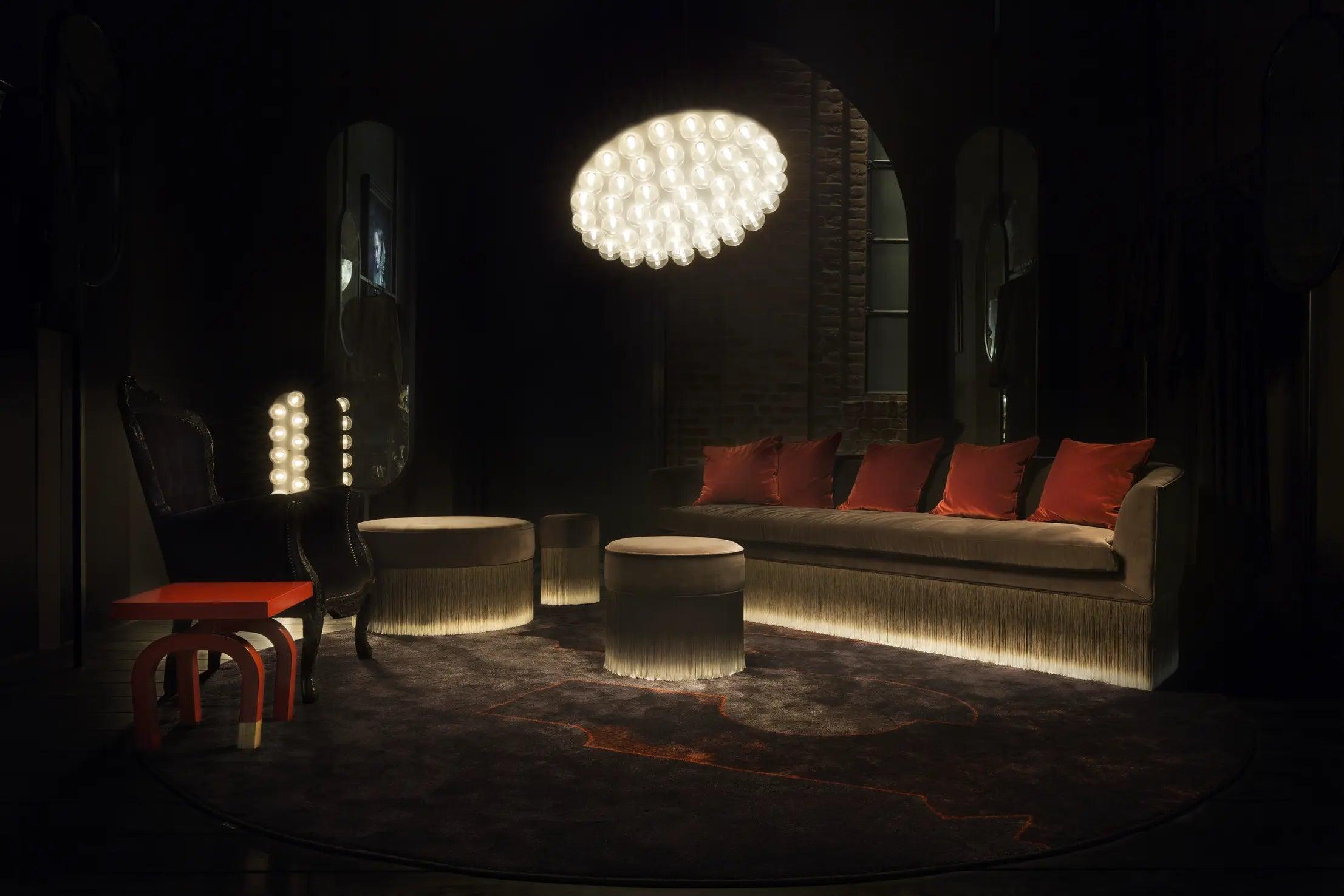 Stolik kawowy COMMON COMARDES EMPEROR bordowy Moooi Eye on Design