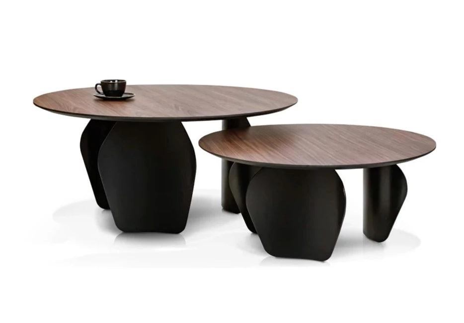 Stolik kawowy CONVIRIO WOOD fornir orzech amerykański Rosanero Eye on Design