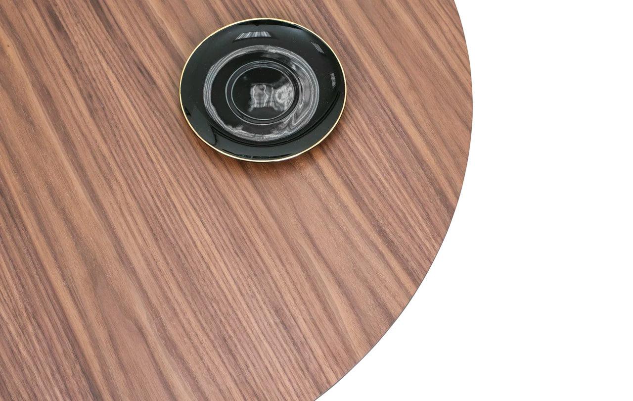 Stolik kawowy CONVIRIO WOOD fornir orzech amerykański Rosanero Eye on Design