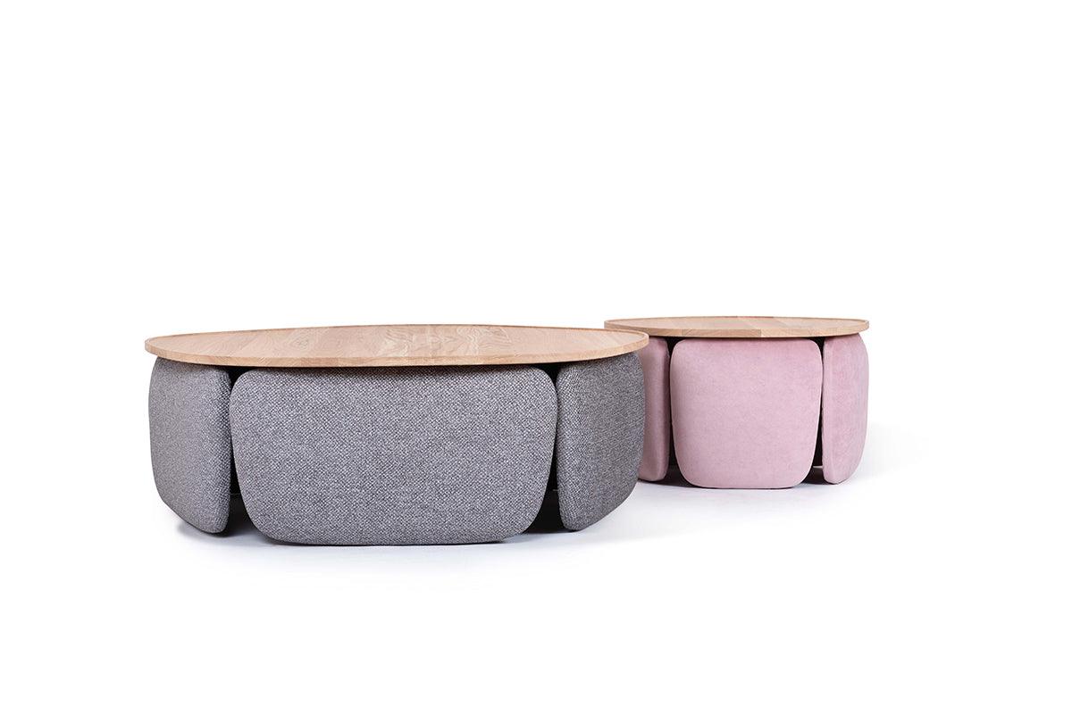 Stolik kawowy FLESIA drewno dębowe Nobonobo Eye on Design