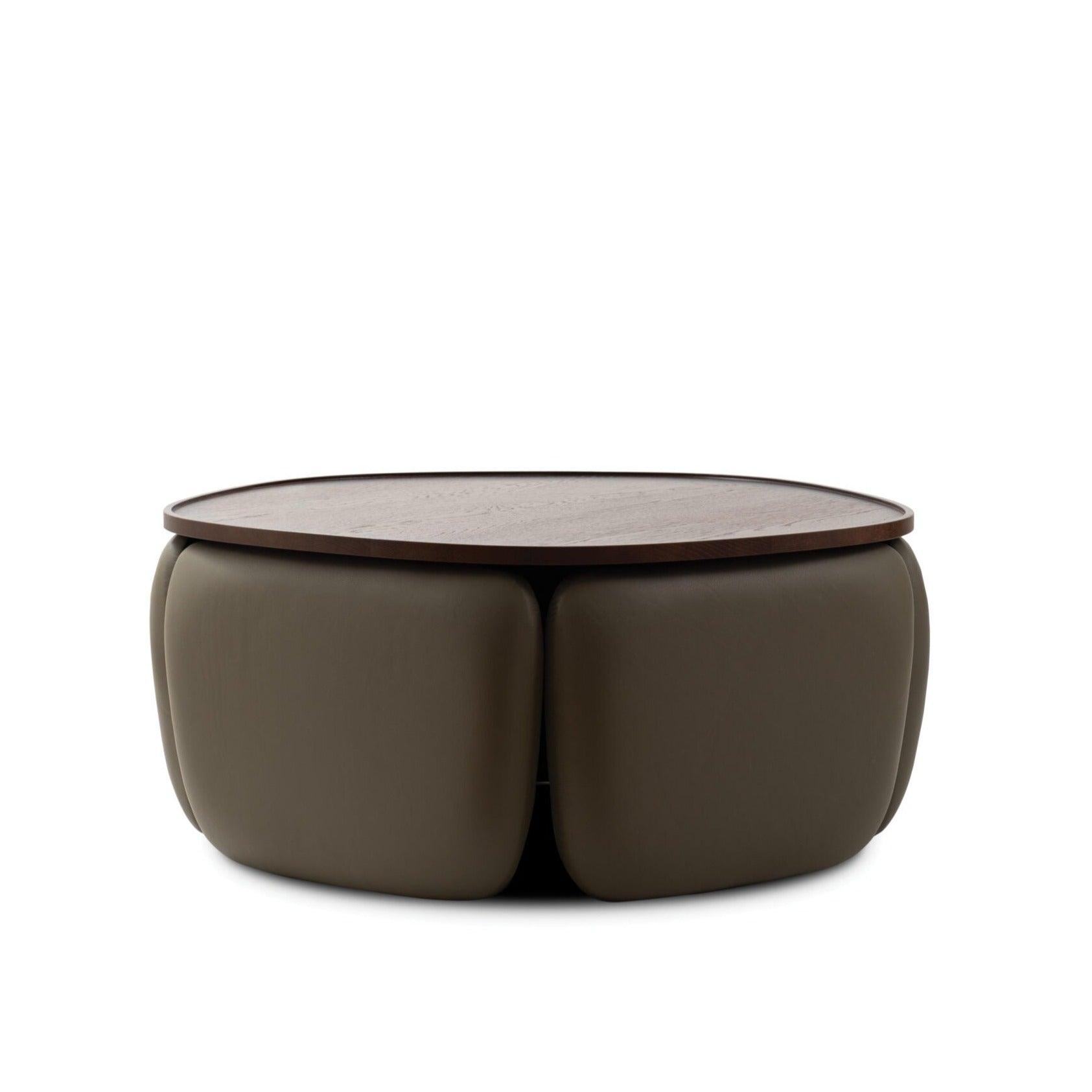 Stolik kawowy FLESIA drewno dębowe Nobonobo Eye on Design