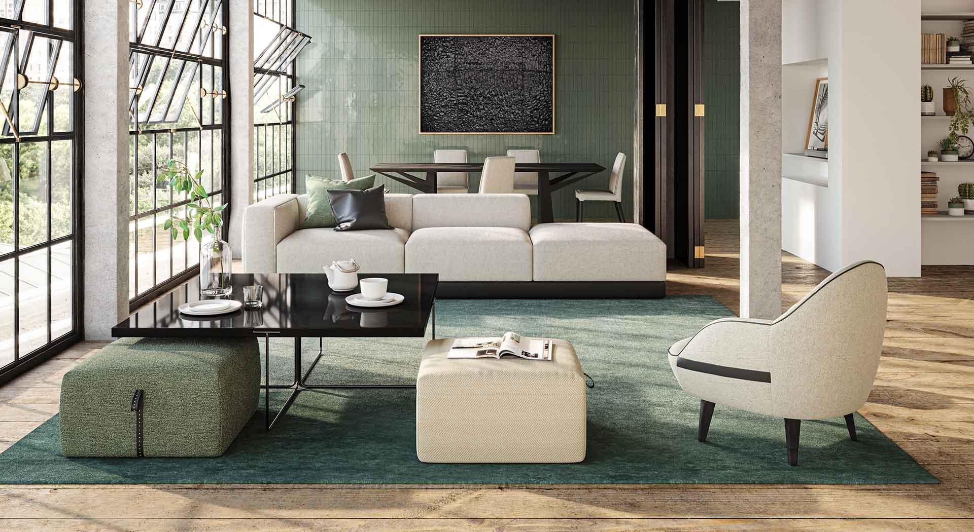 Stolik kawowy HIDDEN ISLAND biały Liu Jo Living Eye on Design