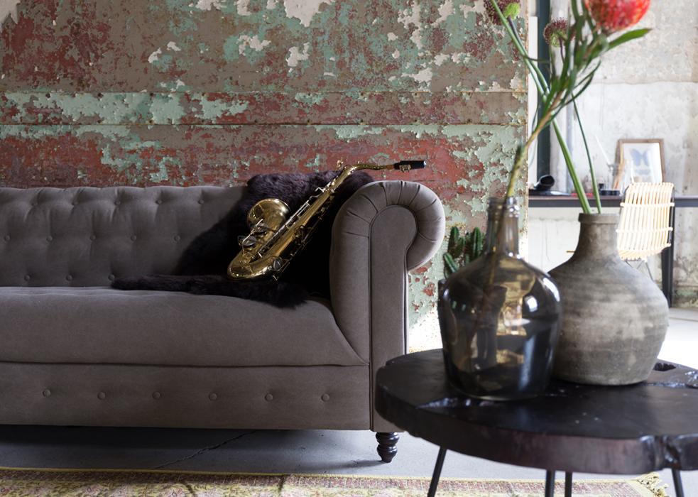 Stolik kawowy KRATON drewno tekowe Dutchbone Eye on Design